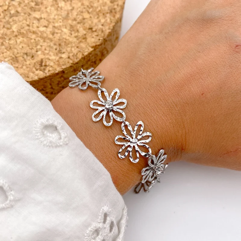 Bracelet PETUNIA acier