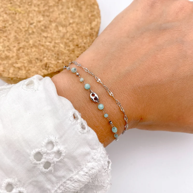 Bracelet MYRTA acier