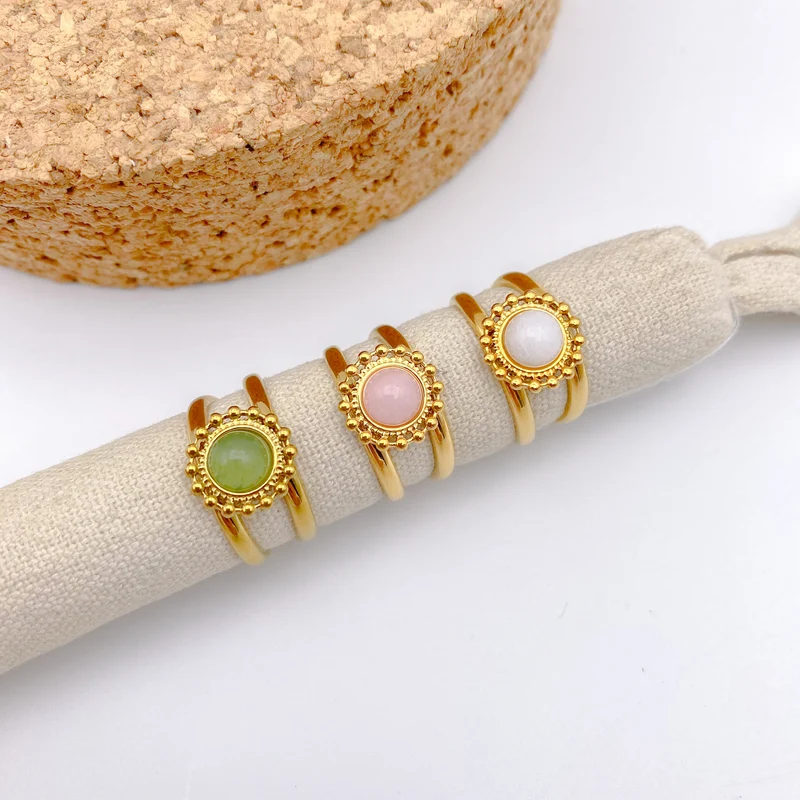 Bague OLGA acier