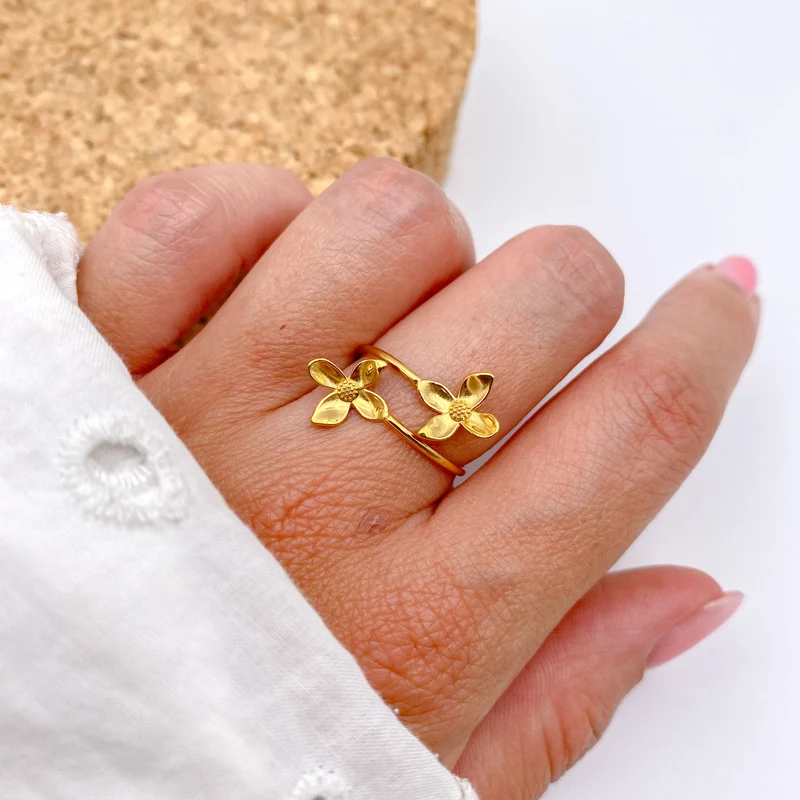 Bague BASILIA acier