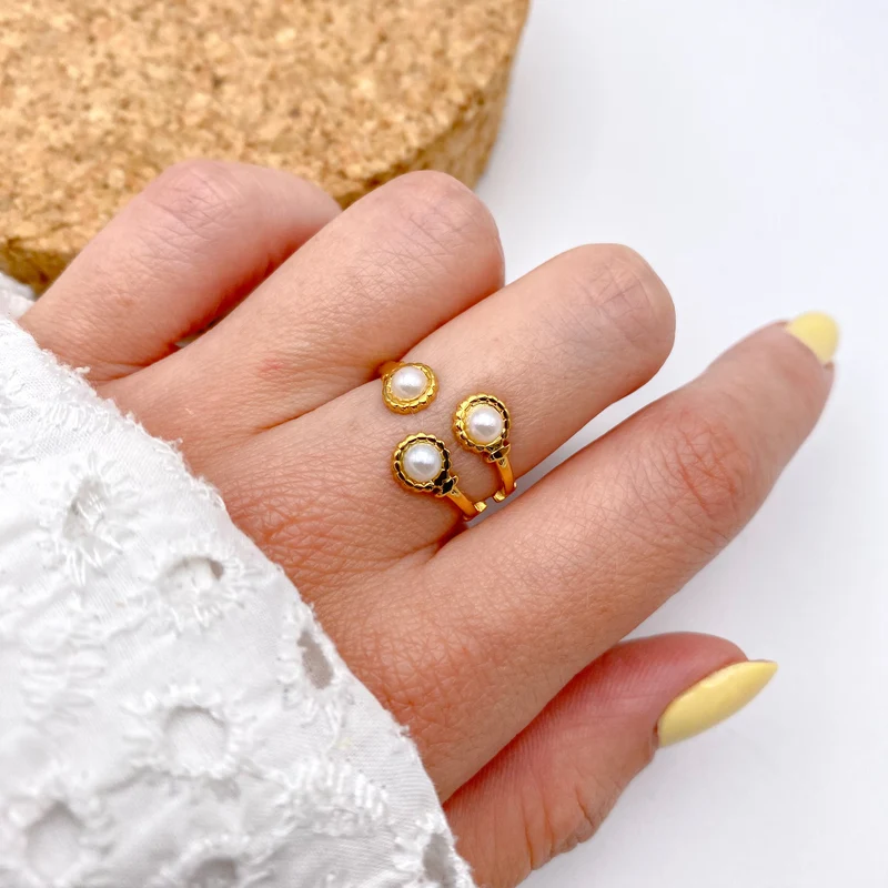 Bague DORRIE en acier