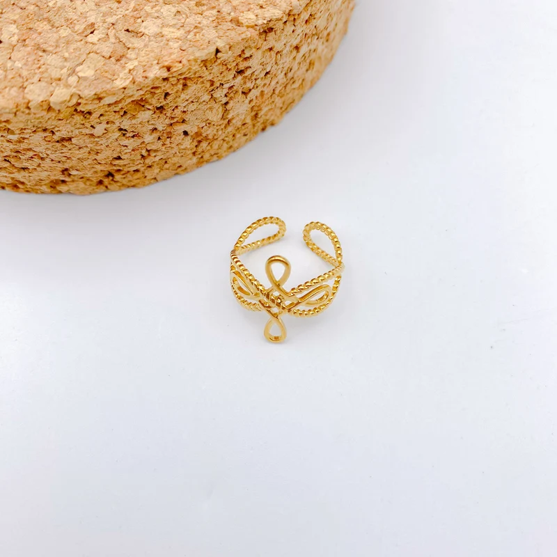 Bague ONDINE acier