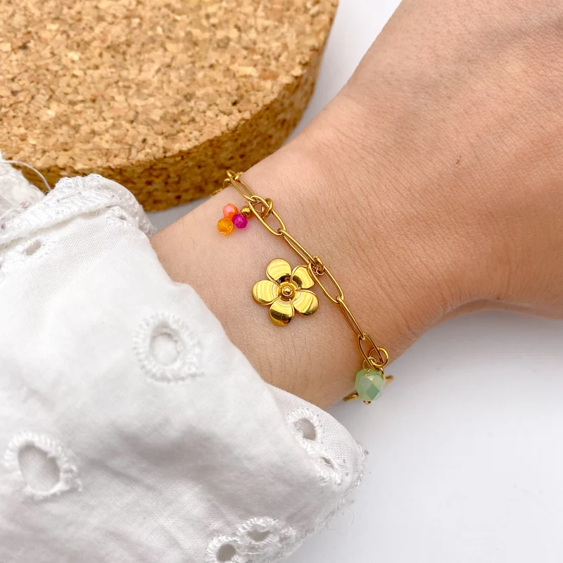 Bracelet AMBRE acier