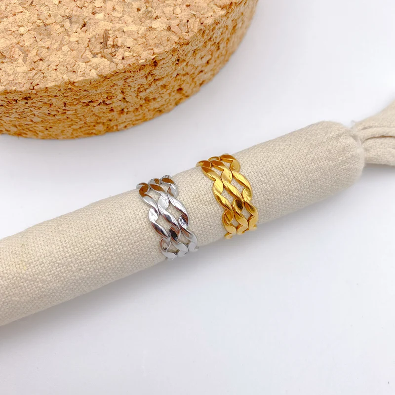 Bague PIETRA acier