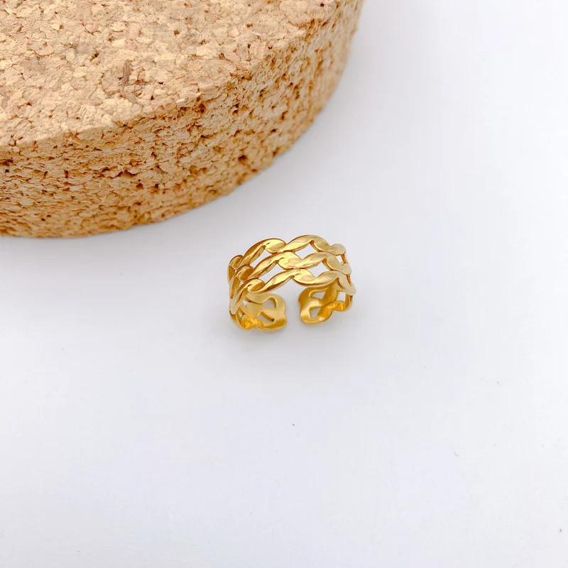Bague PIETRA acier