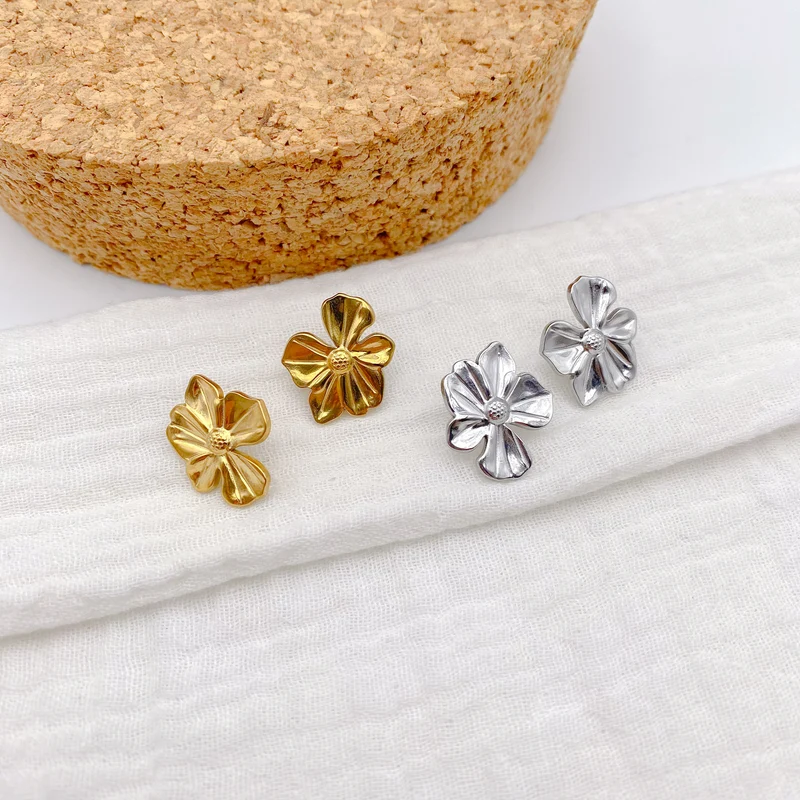 Boucles d’oreilles REBECA acier