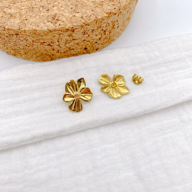 Boucles d’oreilles REBECA acier