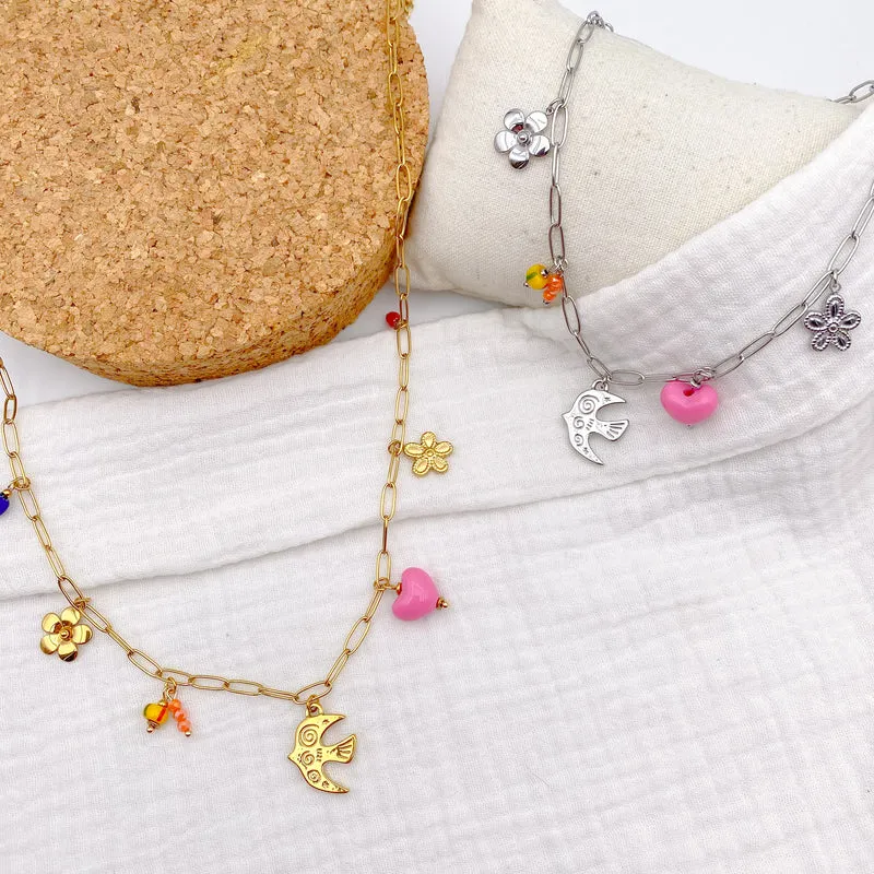 Collier LINDSAY acier