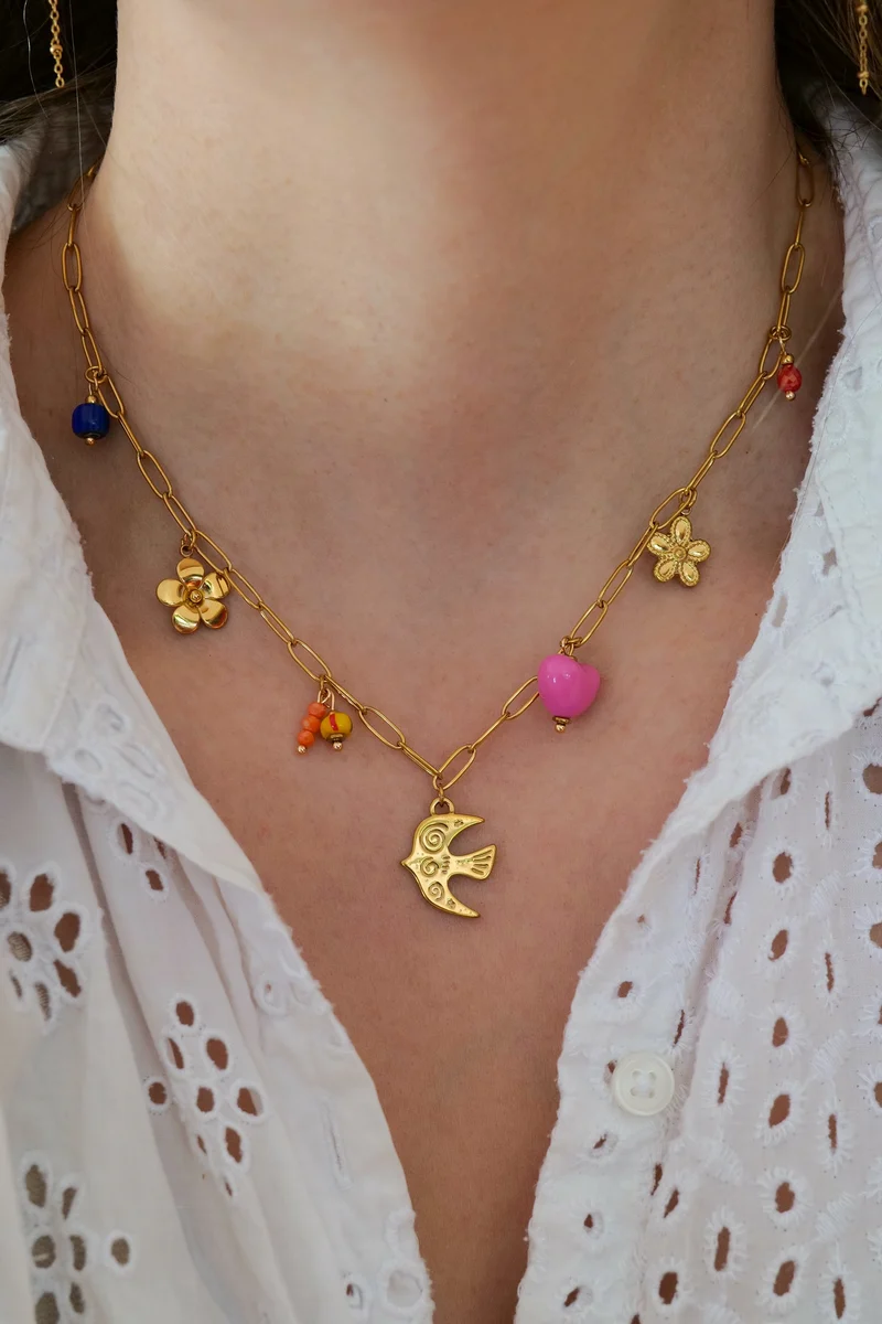 Collier LINDSAY acier