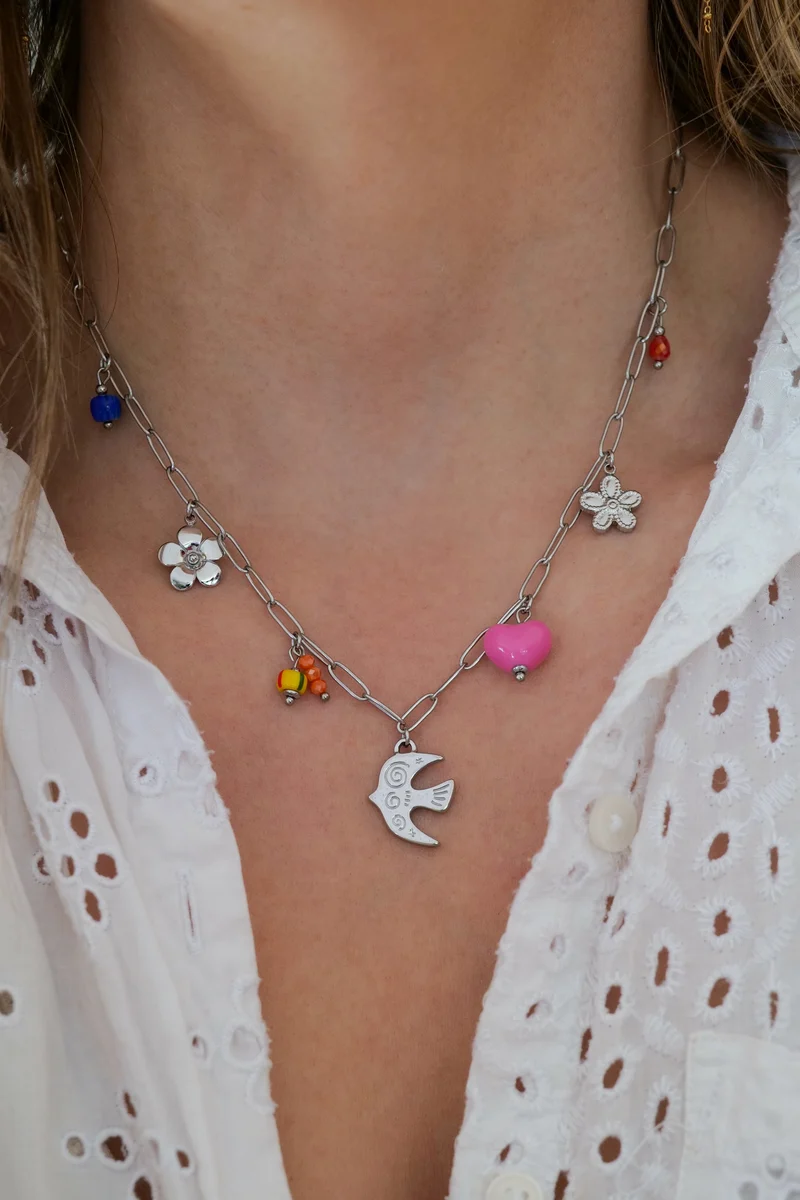 Collier LINDSAY acier