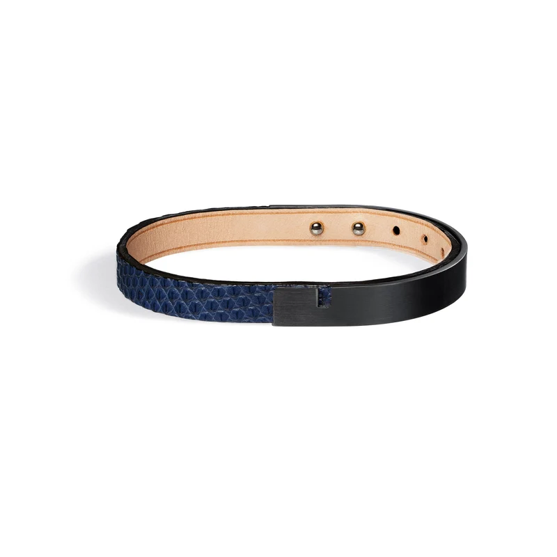 Bracelet homme bleu iguane | U'TURN.9