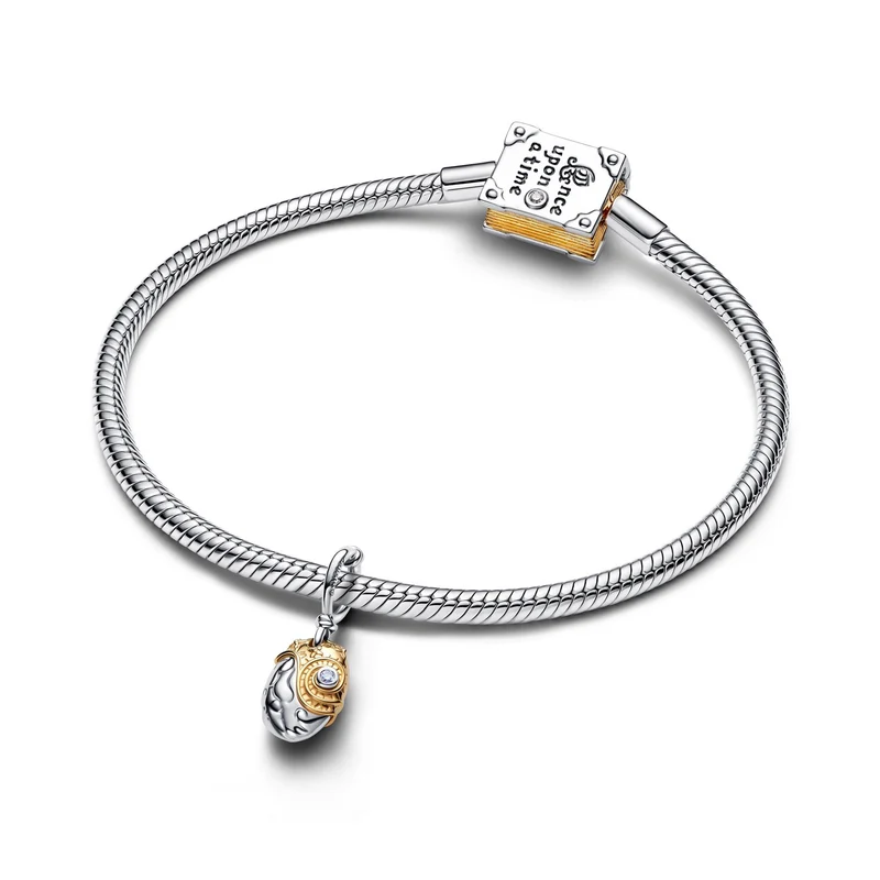 Pandora Disney Charm Pendant Cœur De Te Fiti Disney Princesses Moana Lab-Grown Diamond 0.012 ct TW Plaqué Or 764385C01