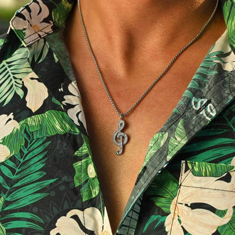Collier Clé de Sol Homme