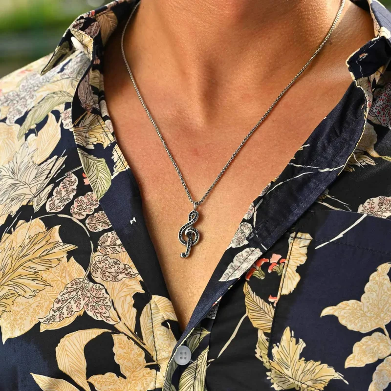 Collier Clé de Sol Homme