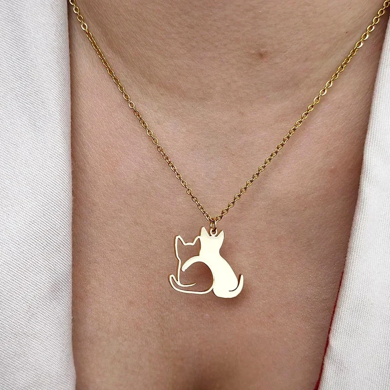 Collier Chats Copains