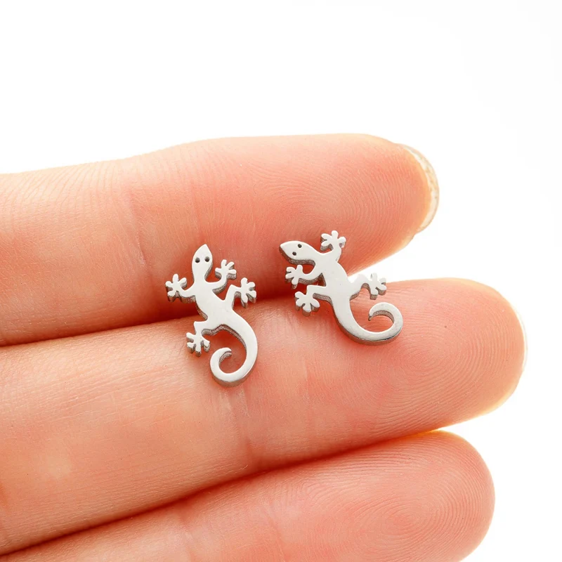 Boucles d'Oreilles Petit Lézard