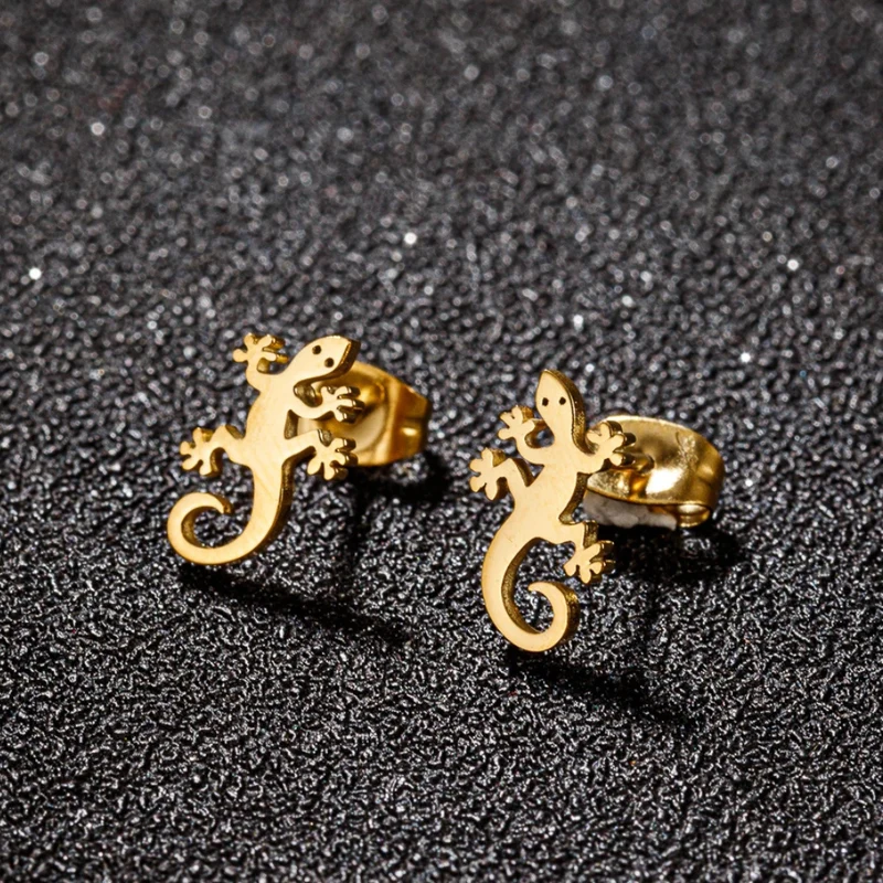 Boucles d'Oreilles Petit Lézard