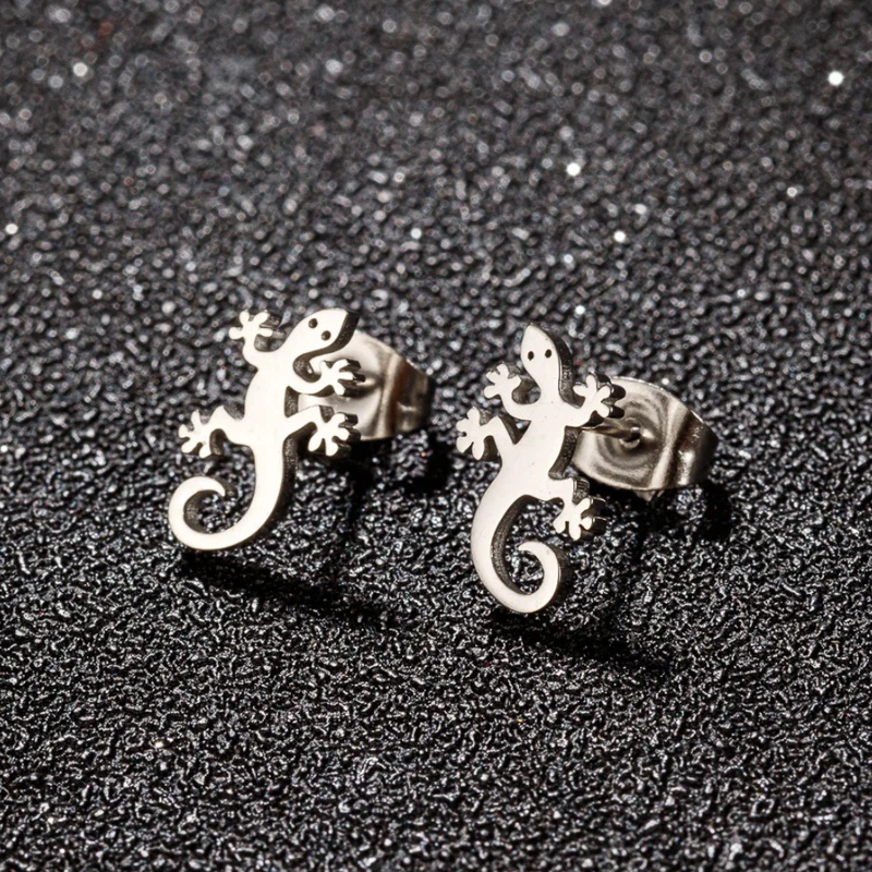 Boucles d'Oreilles Petit Lézard