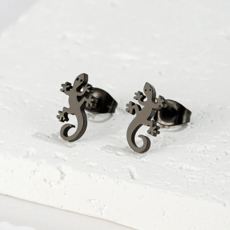 Boucles d'Oreilles Petit Lézard