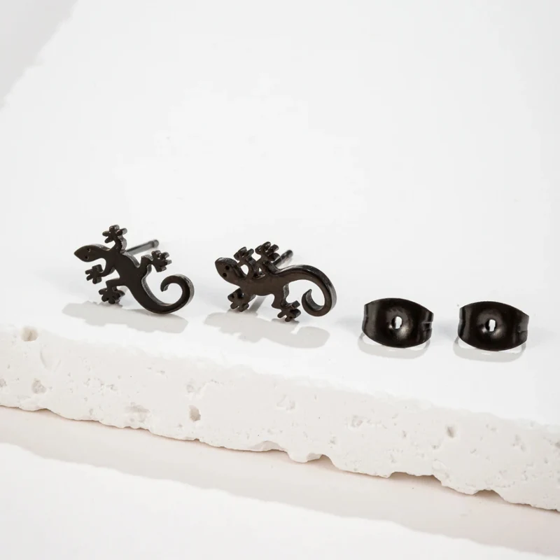 Boucles d'Oreilles Petit Lézard
