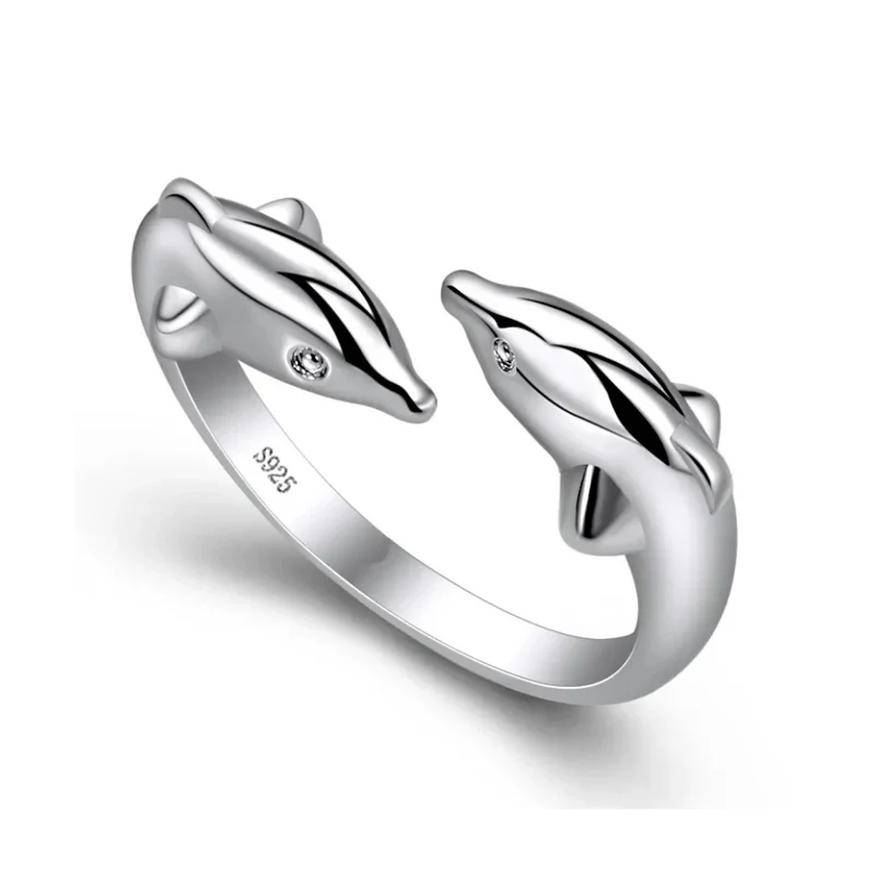 Bague Dauphin Argent
