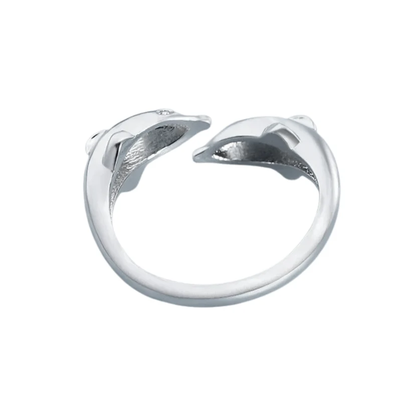 Bague Dauphin Argent
