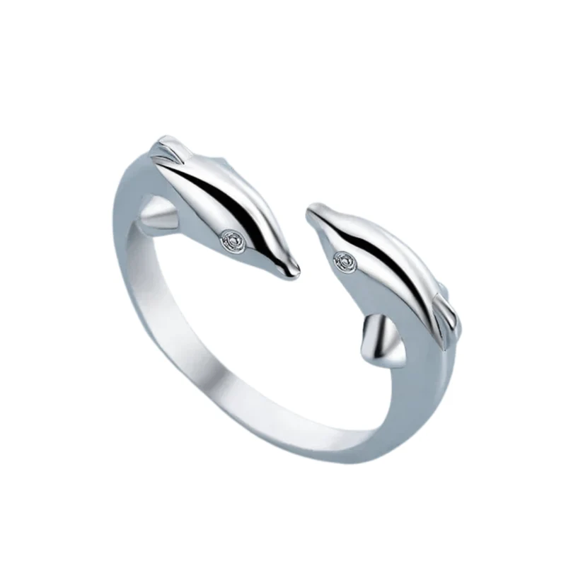 Bague Dauphin Argent