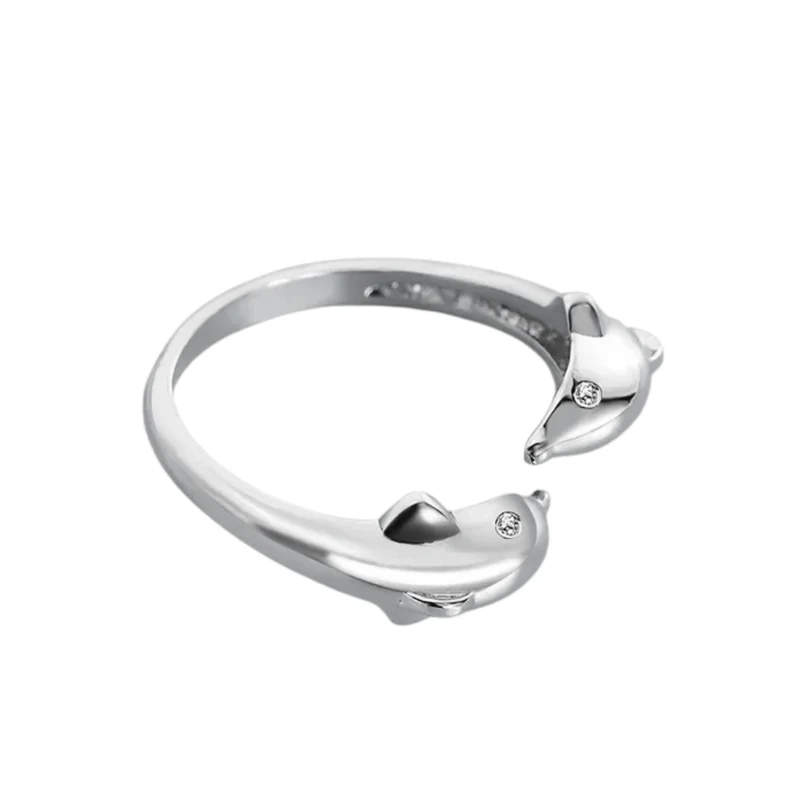 Bague Dauphin Argent