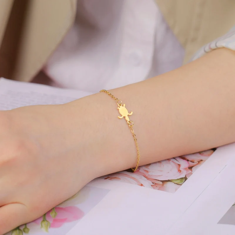 Bracelet Tortue Or