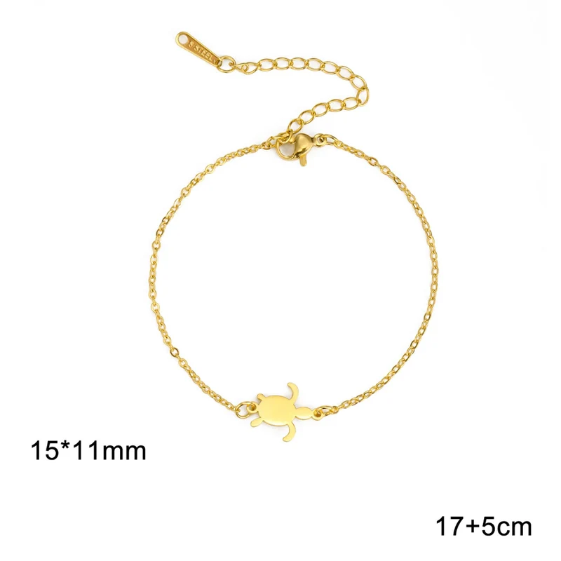 Bracelet Tortue Or