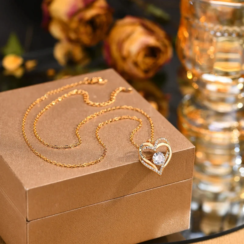 Collier Coeur Saint-Valentin