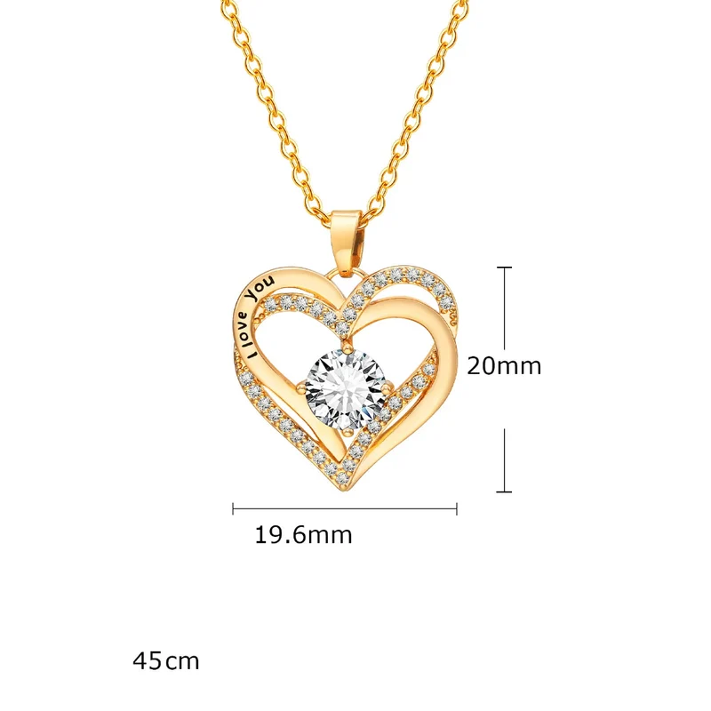 Collier Coeur Saint-Valentin