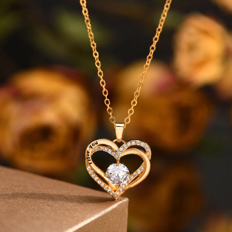 Collier Coeur Saint-Valentin