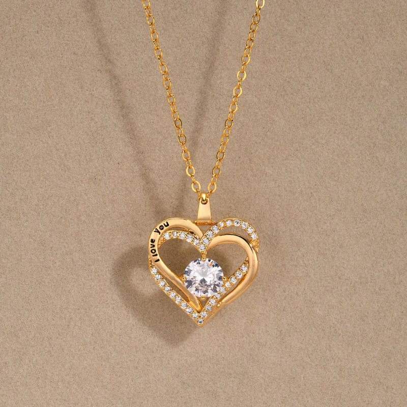 Collier Coeur Saint-Valentin