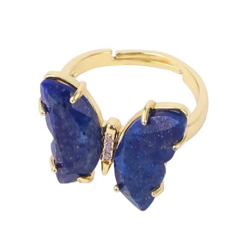 Bague Papillon Pierre Couleurs