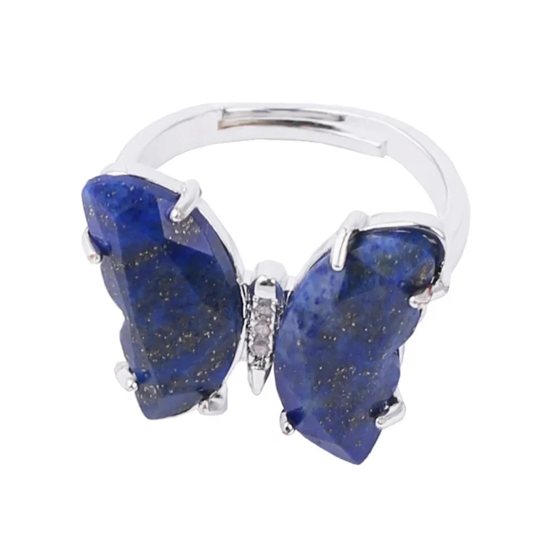 Bague Papillon Pierre Couleurs