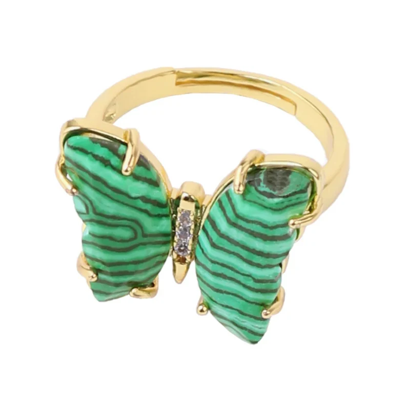 Bague Papillon Pierre Couleurs