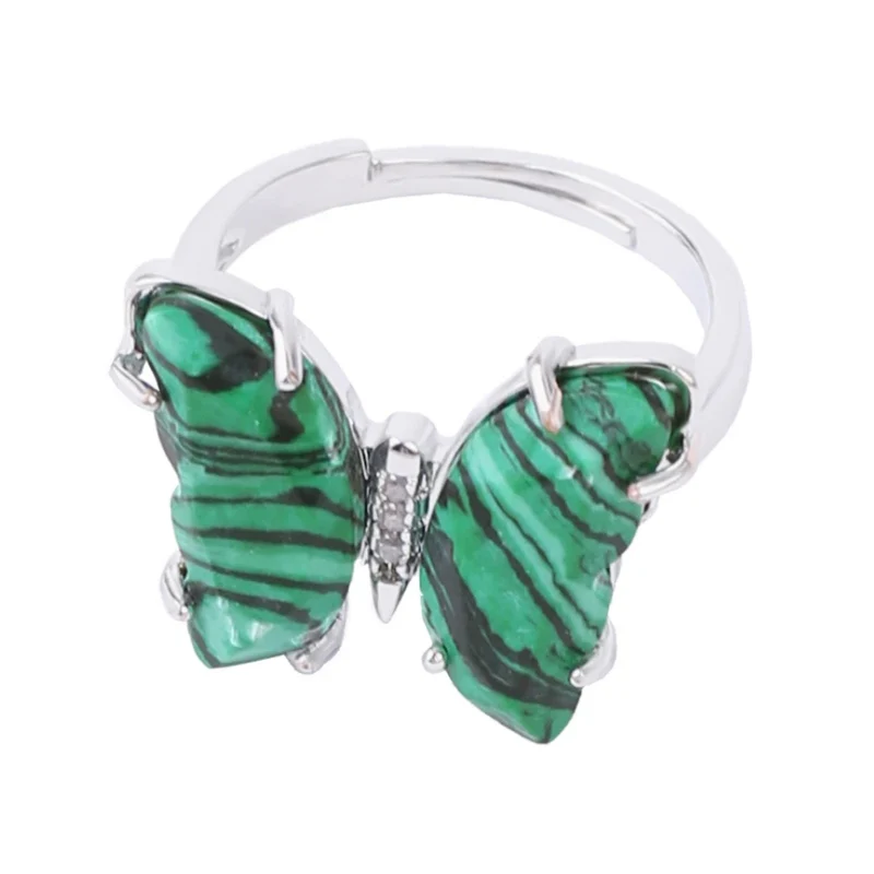 Bague Papillon Pierre Couleurs