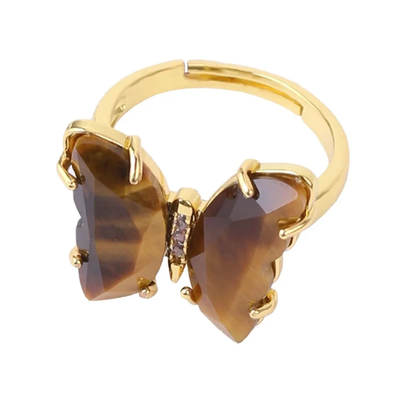 Bague Papillon Pierre Couleurs