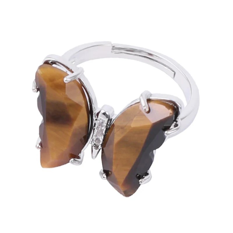 Bague Papillon Pierre Couleurs