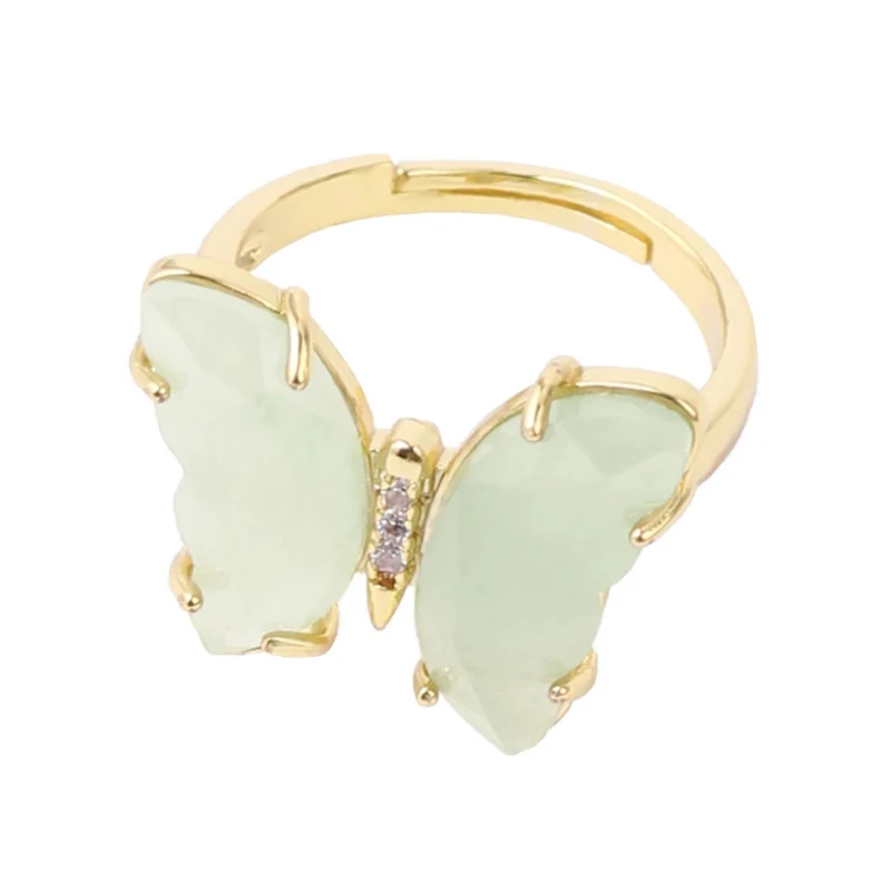 Bague Papillon Pierre Couleurs