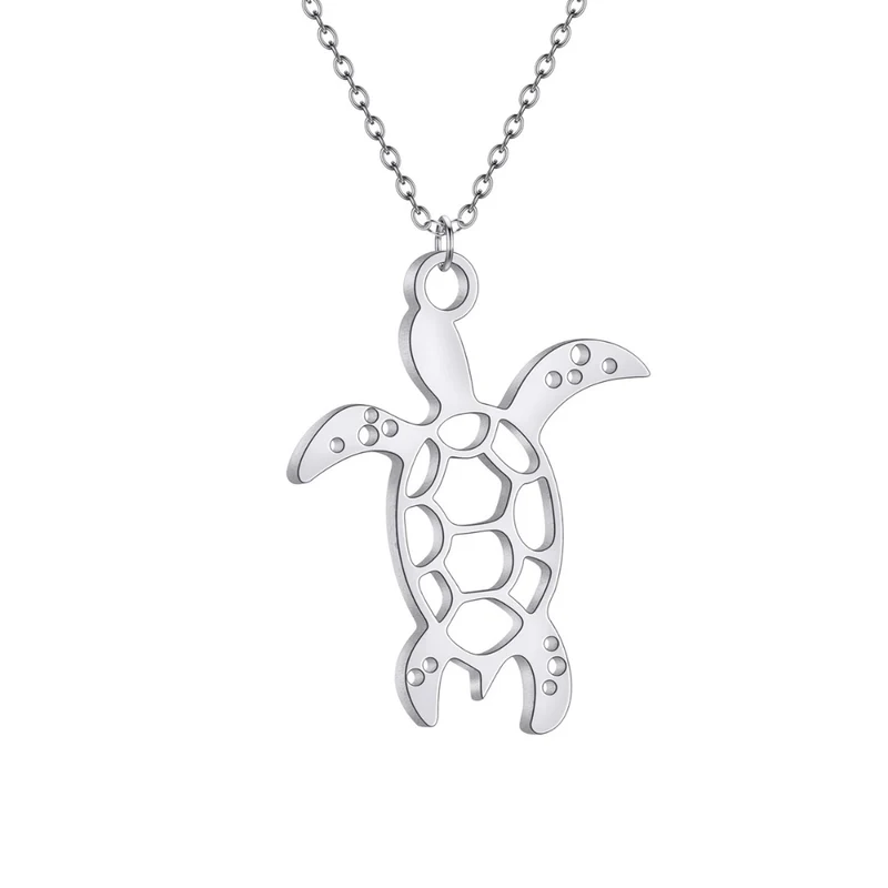 Collier Pendentif Tortue
