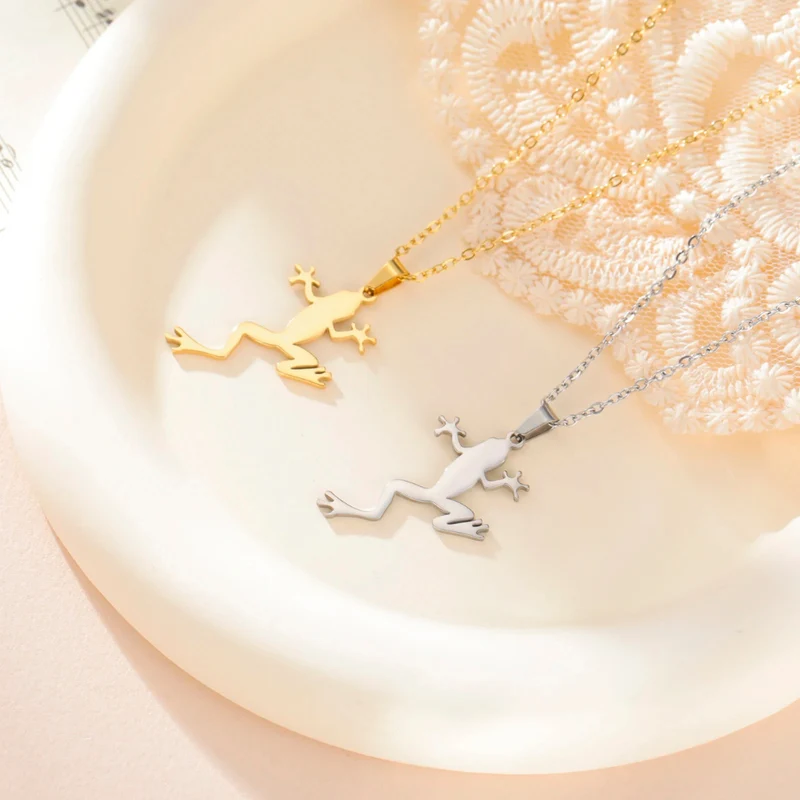 Collier Grenouille Femme