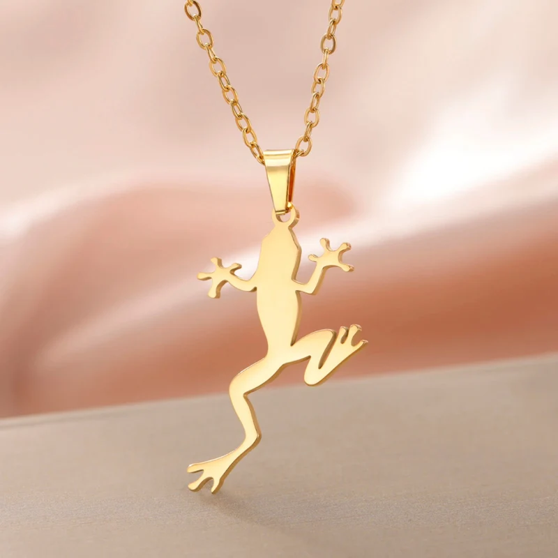 Collier Grenouille Femme