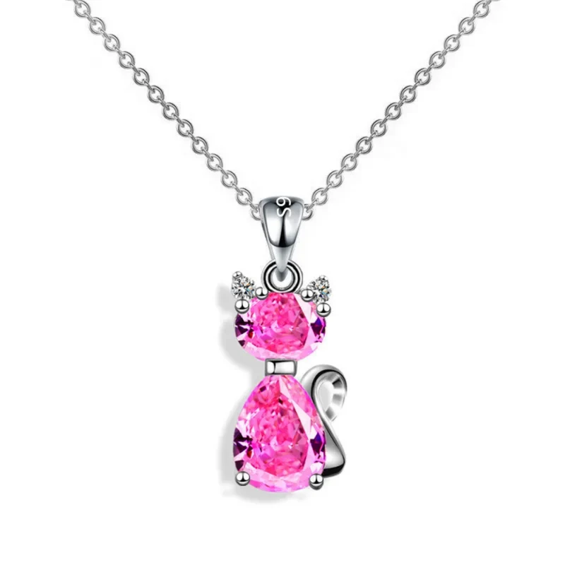 Collier Chat Diamant