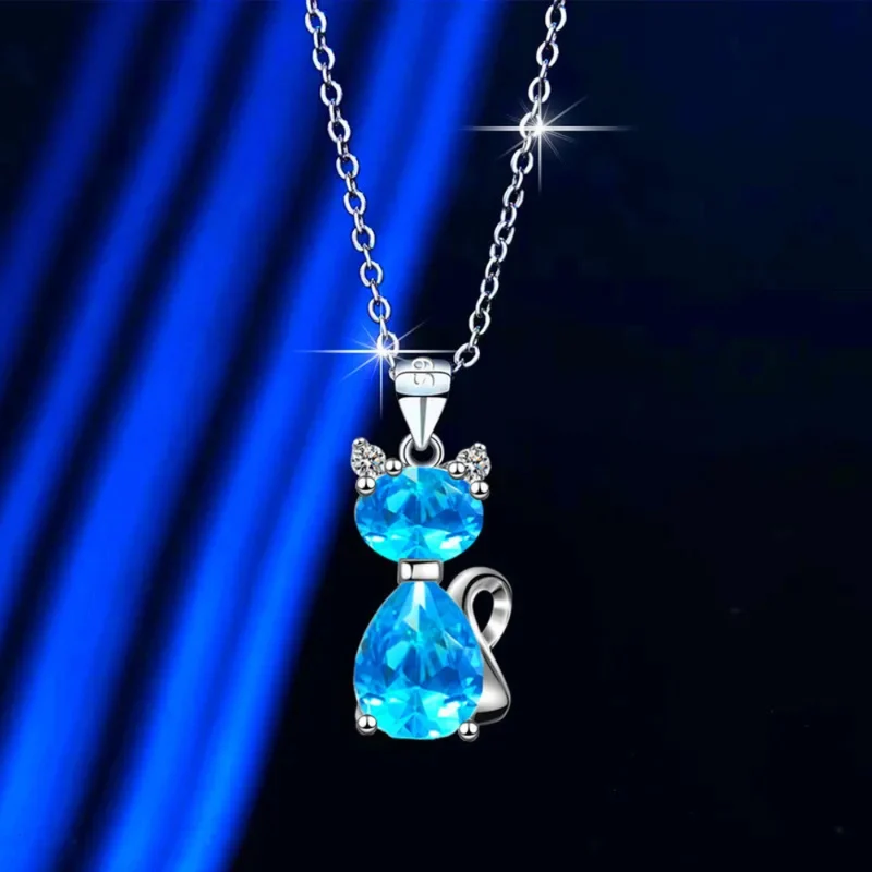 Collier Chat Diamant
