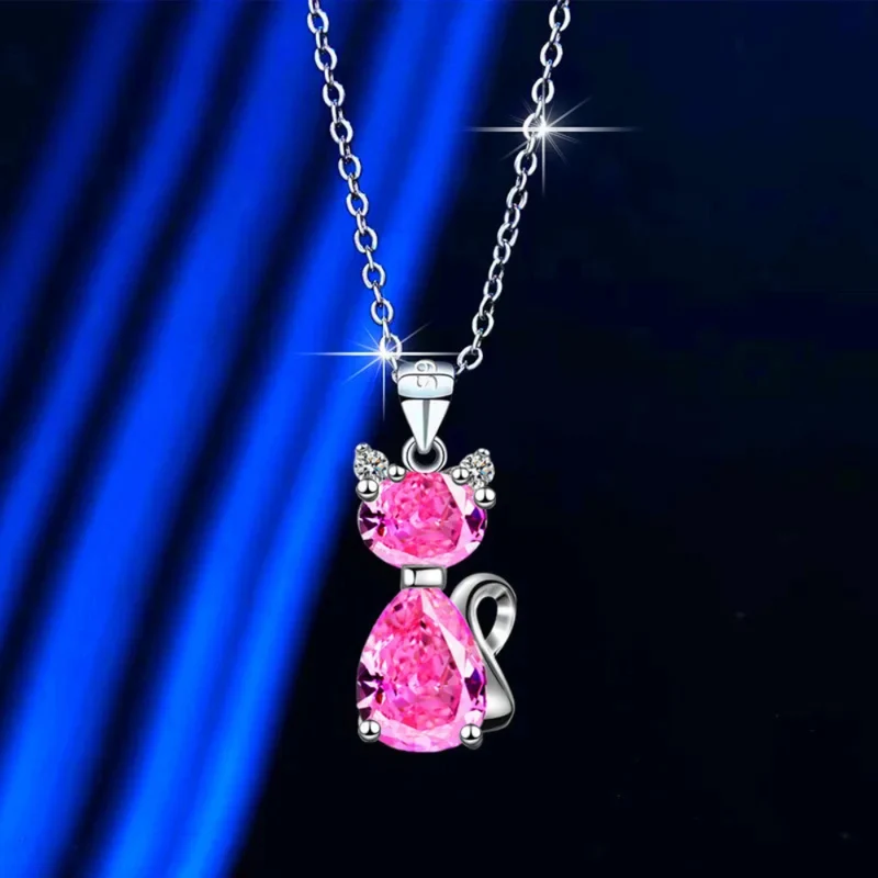 Collier Chat Diamant