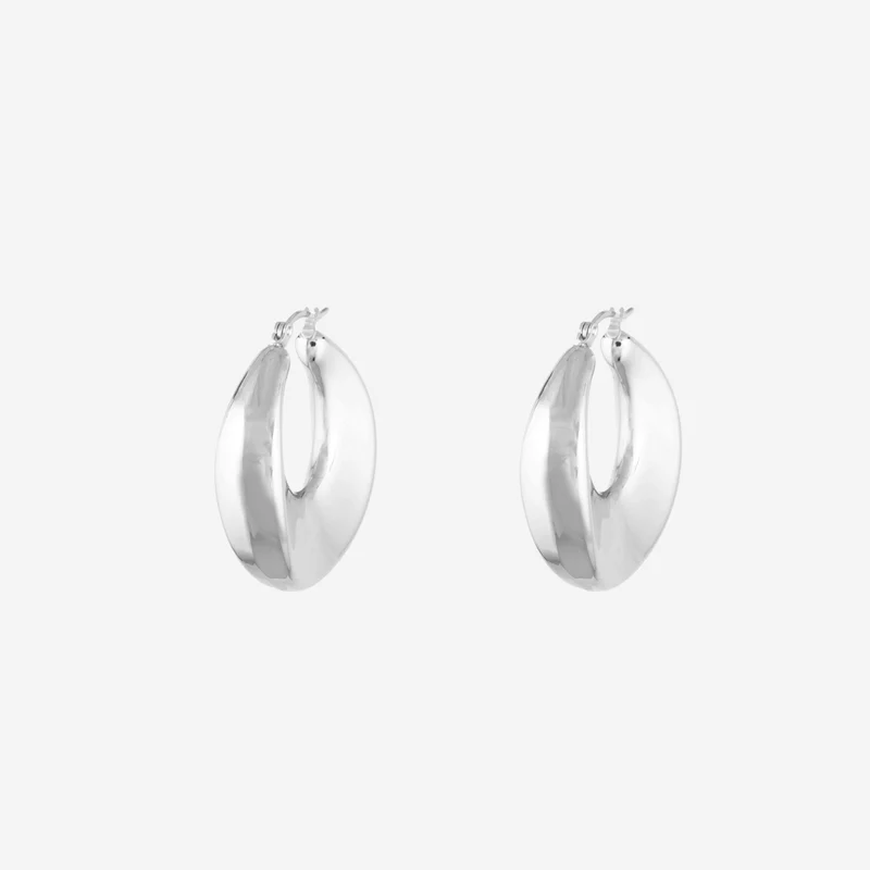 Boucles d'oreilles Ovale épaisse