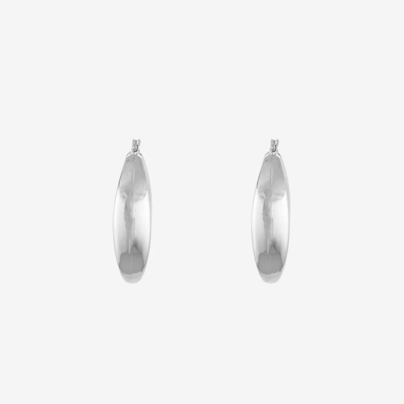 Boucles d'oreilles Ovale épaisse