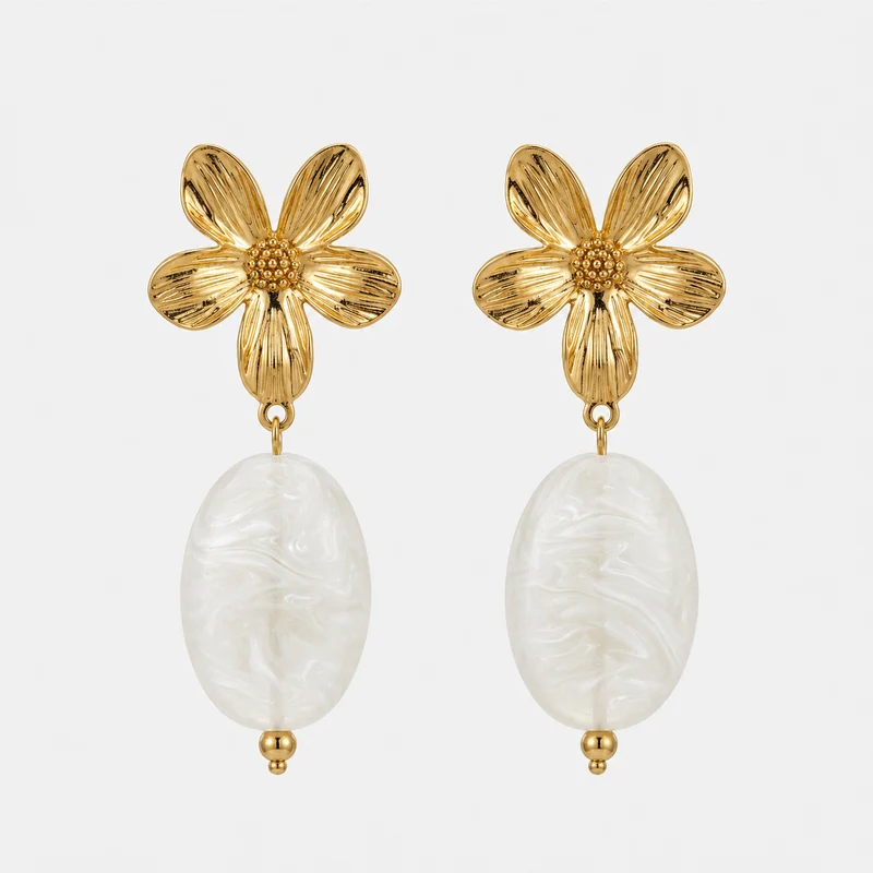 Boucles d'oreilles Rosélia